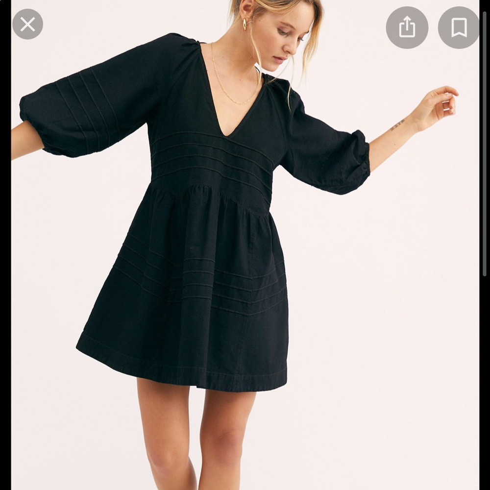 NWOT free people sweet surrender denim mini
